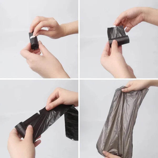Bolsa de basura básica-12 pcs-15 unidades / rollo