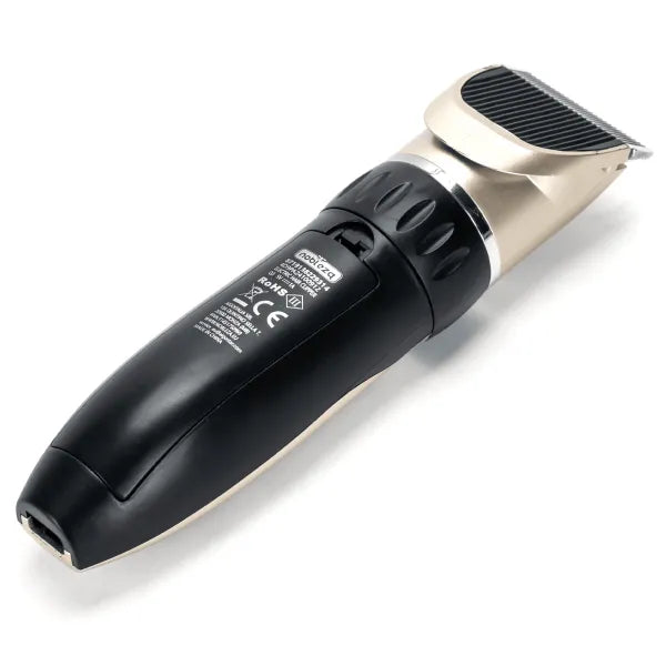 Cortapelo eléctrico para mascotas oro y negro L18.5*W4.5*H3.7cm