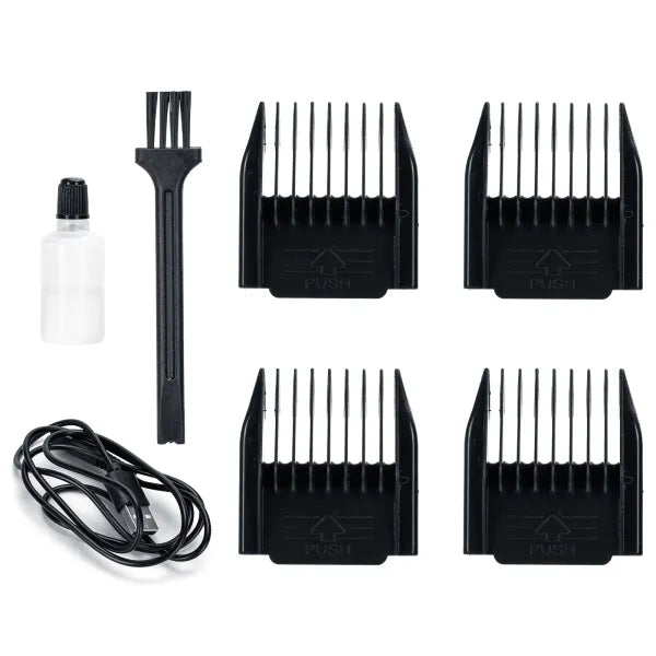 Cortapelo eléctrico para mascotas oro y negro L18.5*W4.5*H3.7cm