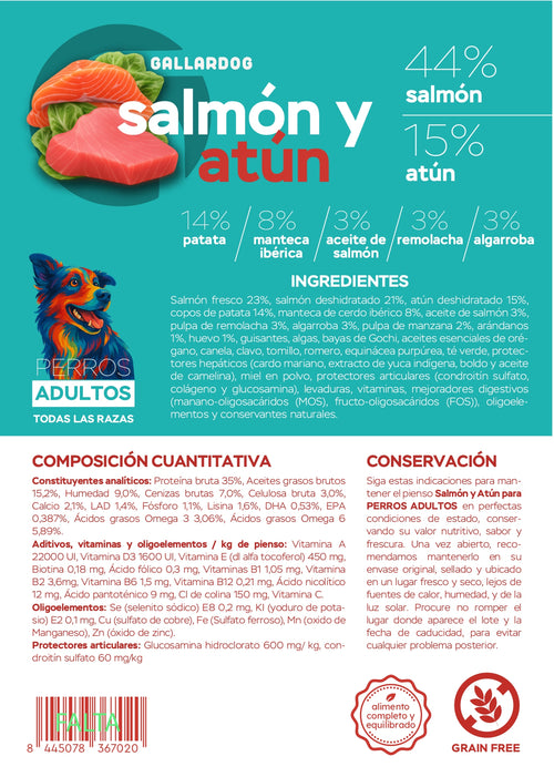 GRAIN FREE SALMON Y ATUN