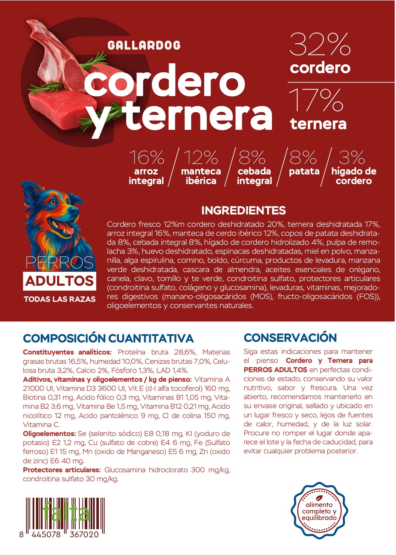 CORDERO Y TERNERA