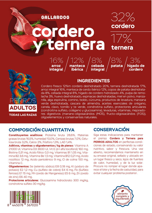 CORDERO Y TERNERA